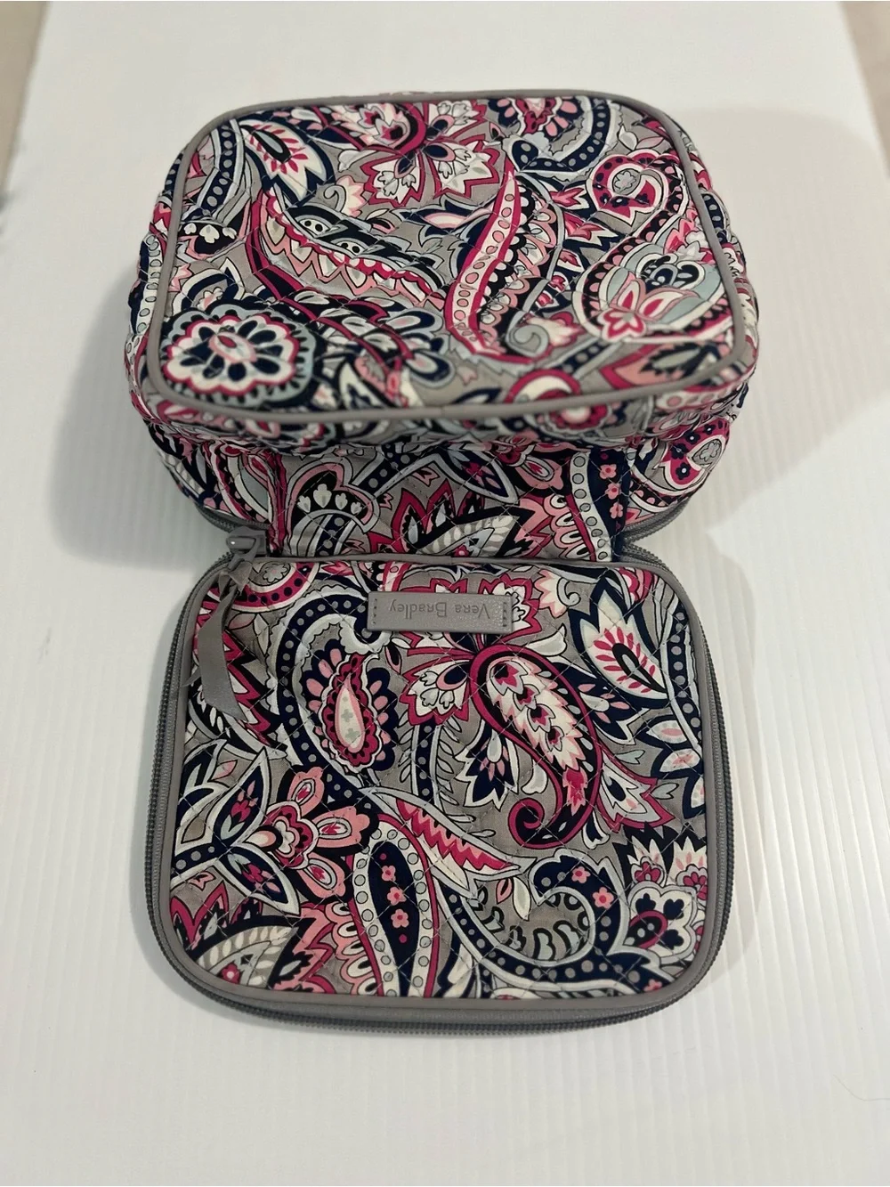 Vera Bradley pack, and snack lunchbox